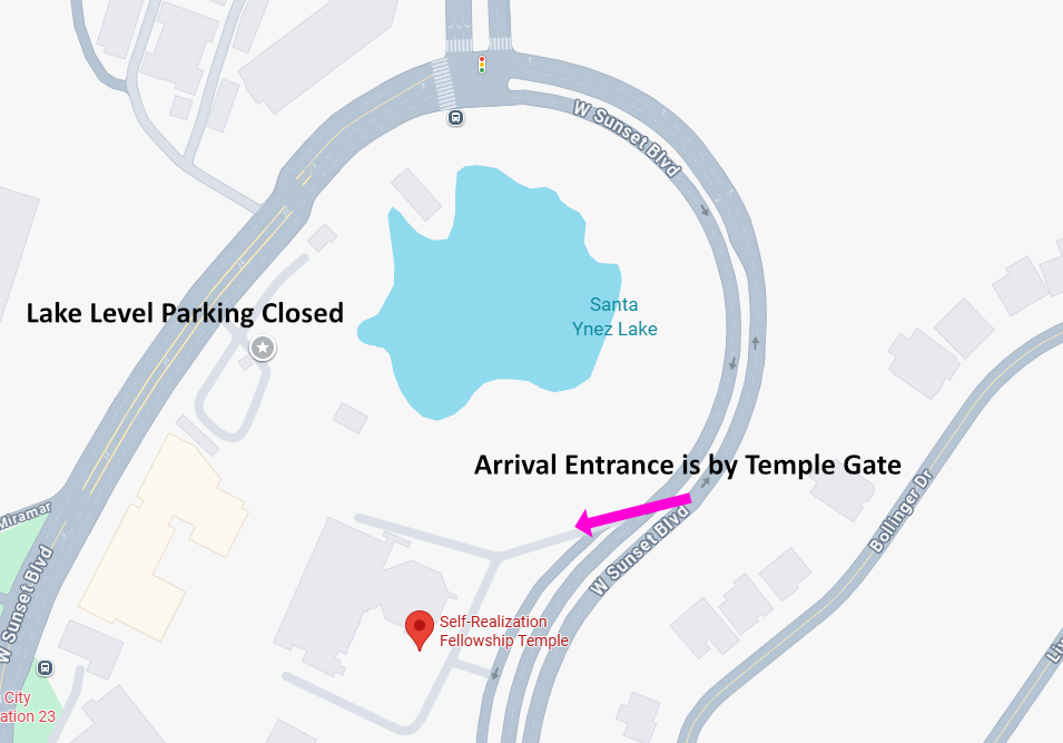 Temporary Parking Map